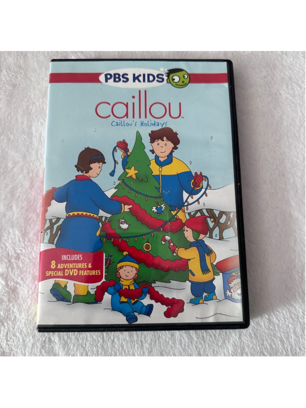 Caillou Holidays DVD PBS Kids Christmas Winter Wonders Kids Show Tested